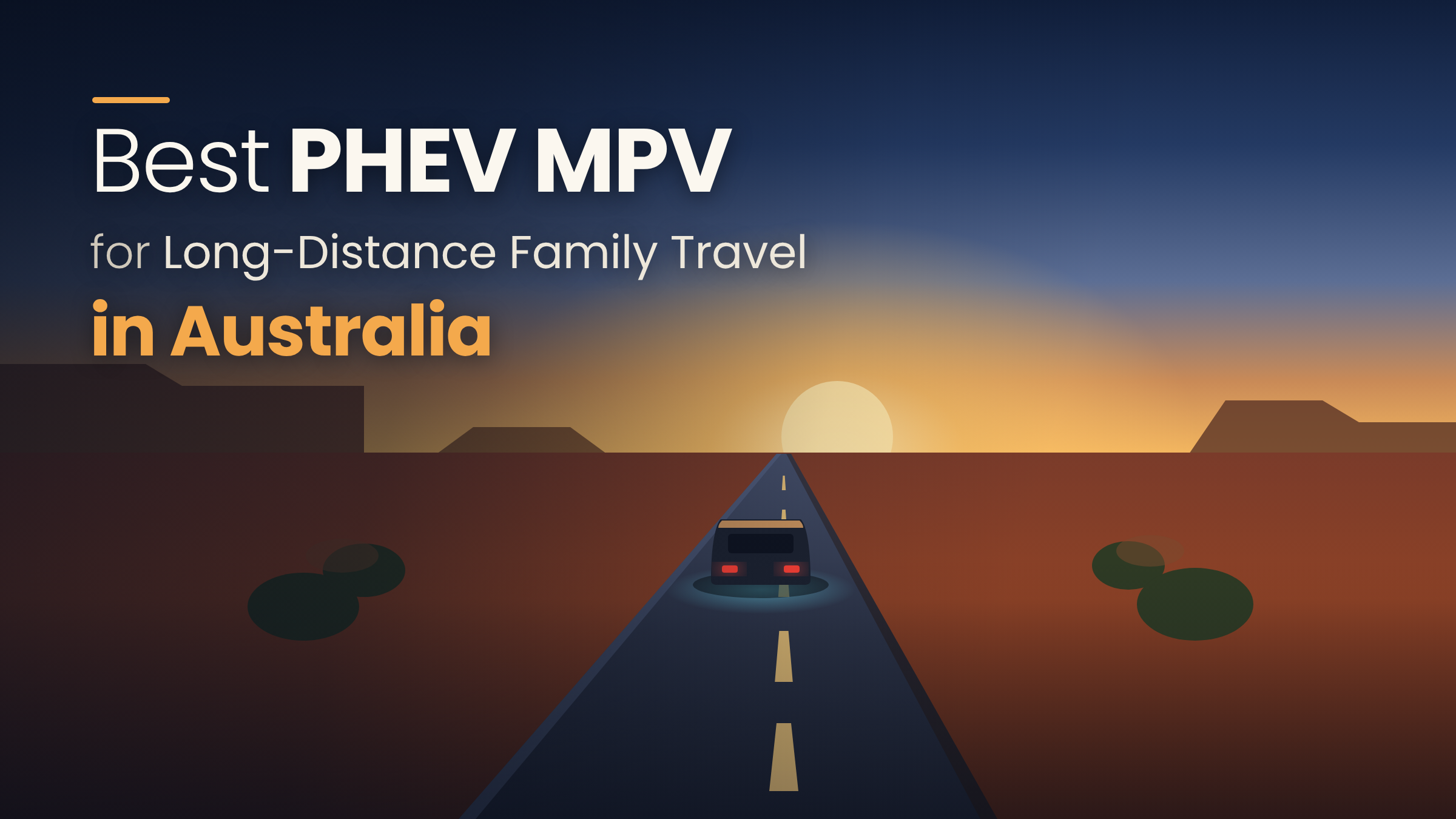Best PHEV MPV for Long-Distance Family Travel in Australia
