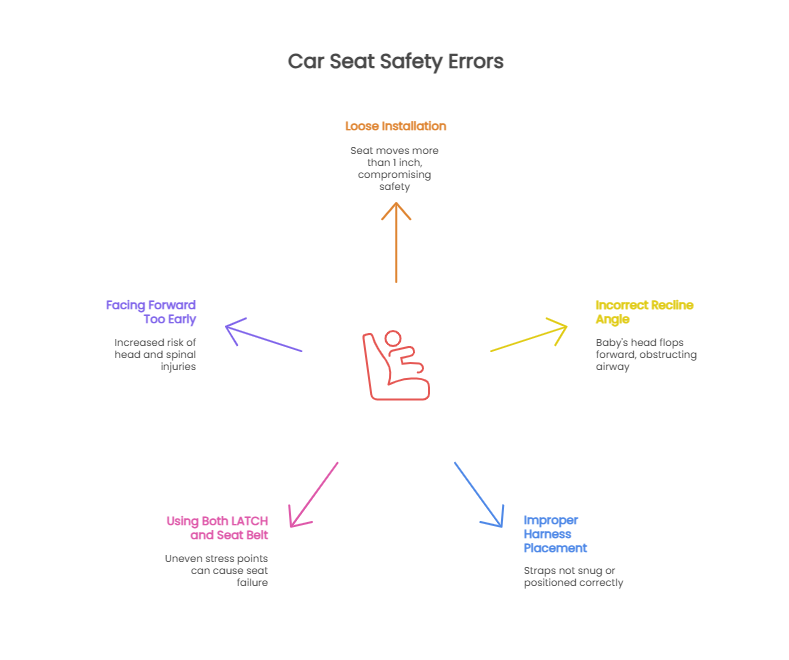 Infographic about common installation mistakes