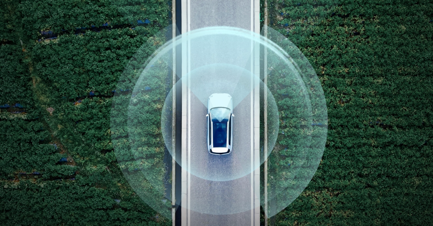 GAC EVs driving on the road