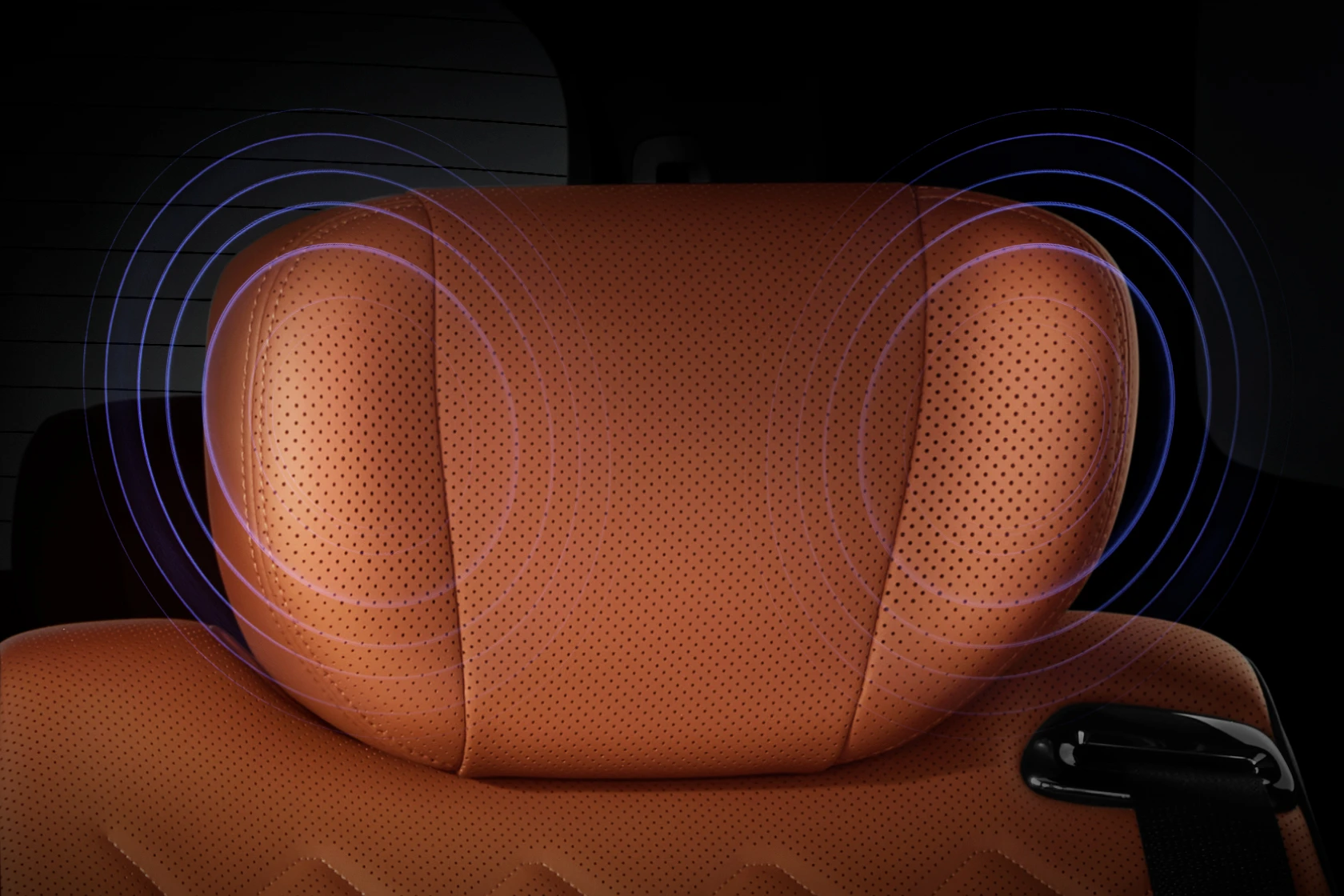 Dual Headrest Speakers