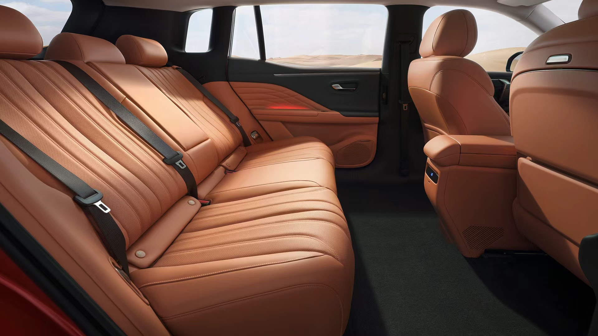 Espaço entre pernas e conforto inigualável dos passageiros