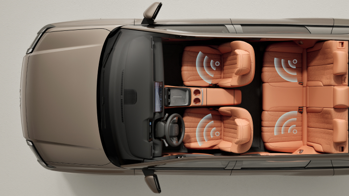 Interação vocal natural em quatro zonas